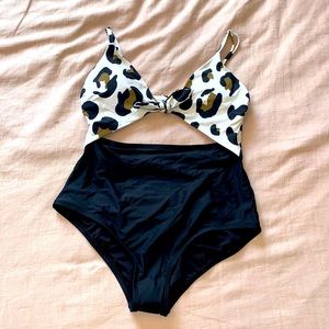 Sea Angel Savage Garden One Piece Swim Suit